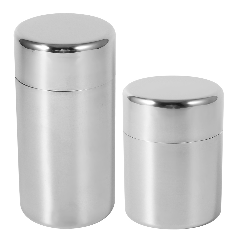 Coffee Tea Sugar Container Set - ステンレス製のお茶の葉のキャニスター,野菜や紅茶用の容器,砂糖の保管