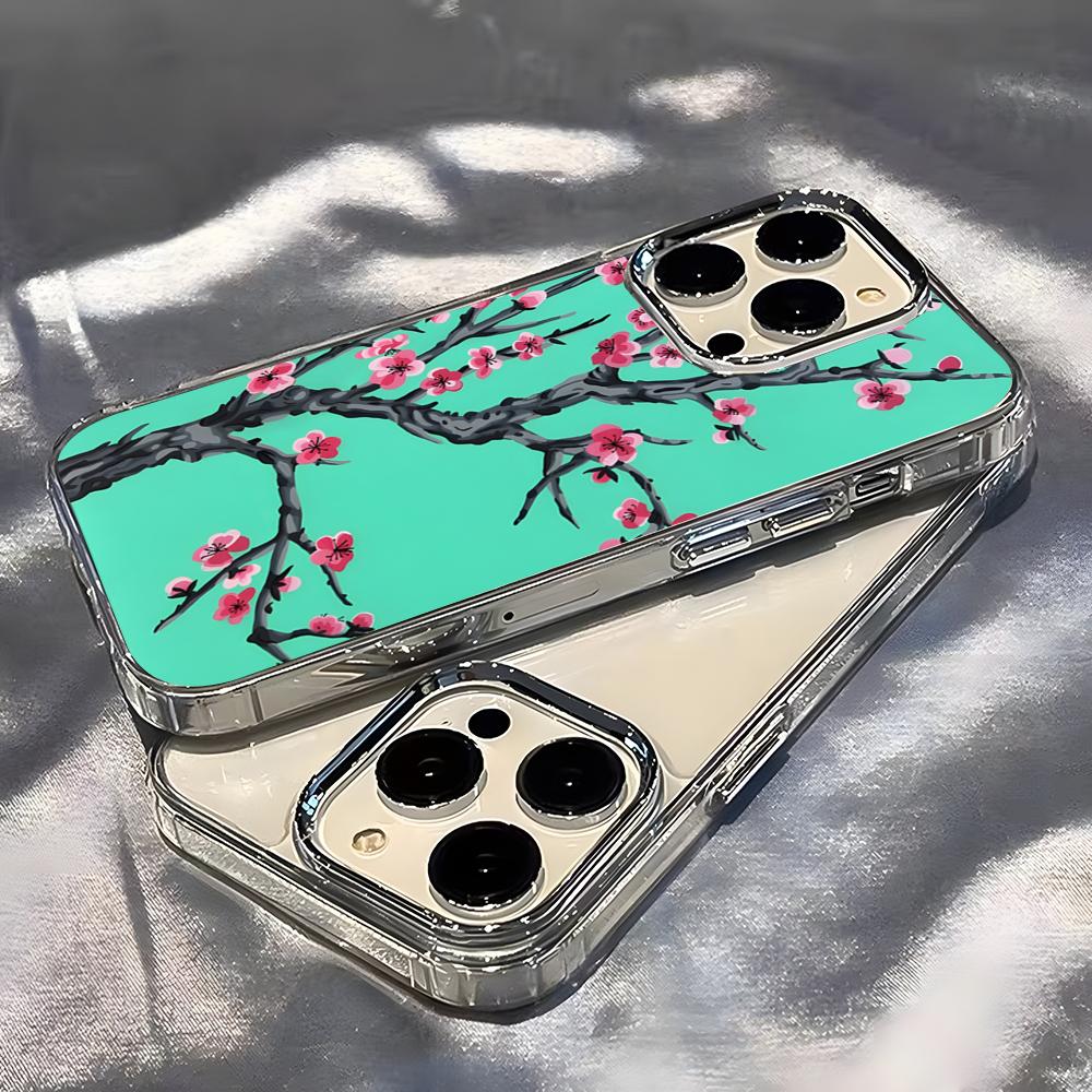 Coffee Plus Tea - ファッション・ベイプワーブ・アリゾナ・アイスティー風スマホケース iPhone 17 Pro Max、16、15、14 Pro