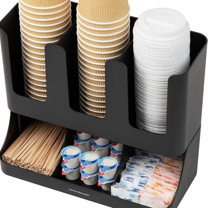 紙コップ収納ボックス、家庭用黒色パッキングカップホルダー、コ - Wallpaper Coffee And Tea のレビューと価格
