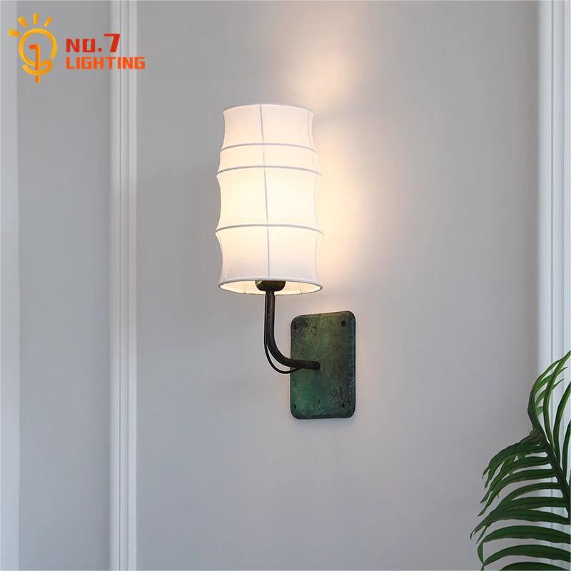 中国古典中世禅アート装飾壁ランプ LED E27 ファブリッ - Switching Coffee To Tea のレビューと価格
