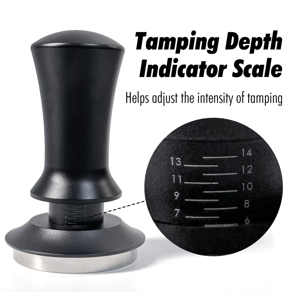 コーヒータンパー 58mm 54mm 51mm リップルベー - Coffee Tamper Leveler のレビューと価格