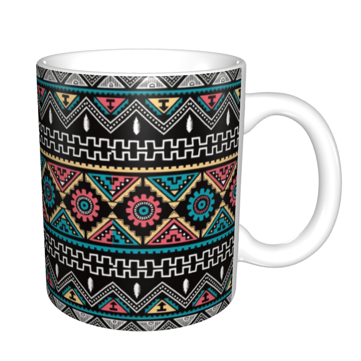 カスタマイズされたボヘミアン壁紙マグカップ DIY セラミッ - Wallpaper Coffee And Tea のレビューと価格