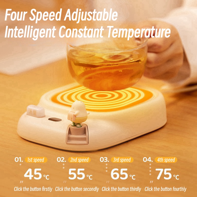 40Wコーヒーマグウォーマーカップヒーター電気ホットプレート - Coffee Tea Warmer のレビューと価格