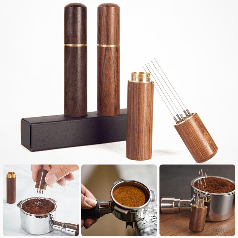 コーヒータンパーステンレス鋼 5/6 針エスプレッソパウダー - Coffee Tamper Leveler のレビューと価格