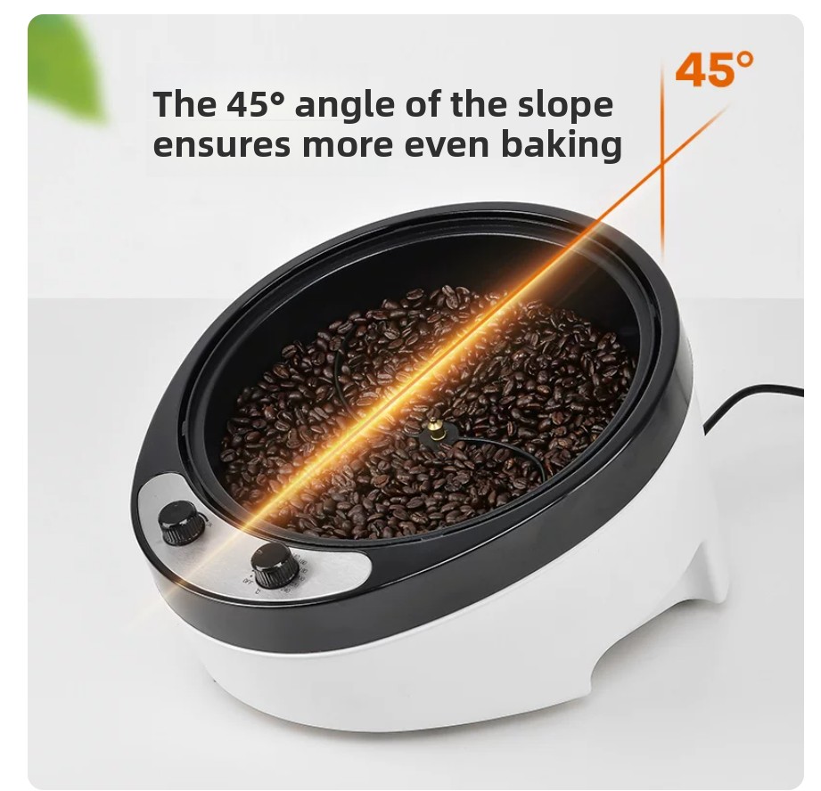 AC 220V 電気コーヒーロースター穀物ピーナッツゴマベー - Coffee Tea Roasters のレビューと価格