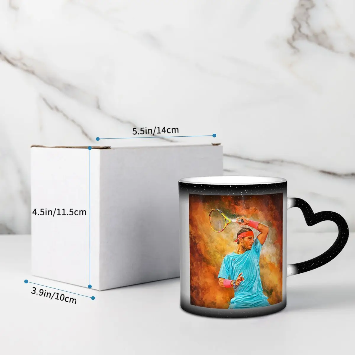 壁紙ラファエル・ナダルマグ面白いセラミックコーヒーカップティ - Wallpaper Coffee And Tea のレビューと価格