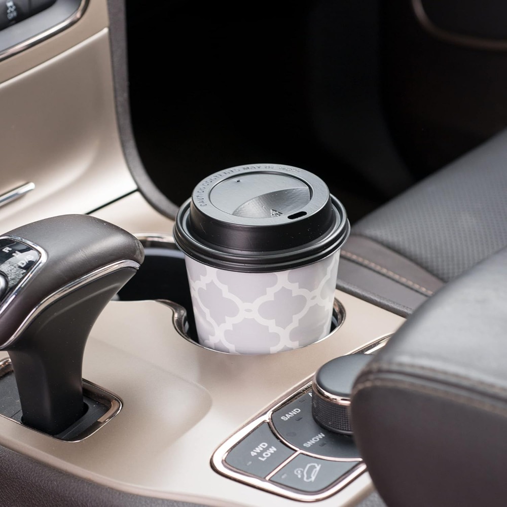 断熱紙製ホットカップ 蓋付き、16オンス 20個入り、漏れ防 - Wallpaper Coffee And Tea のレビューと価格