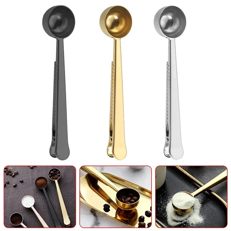2026年新型ステンレス製コーヒースクープ（クリップ付き）、 - Coffee Tea Bean Leaf のレビューと価格