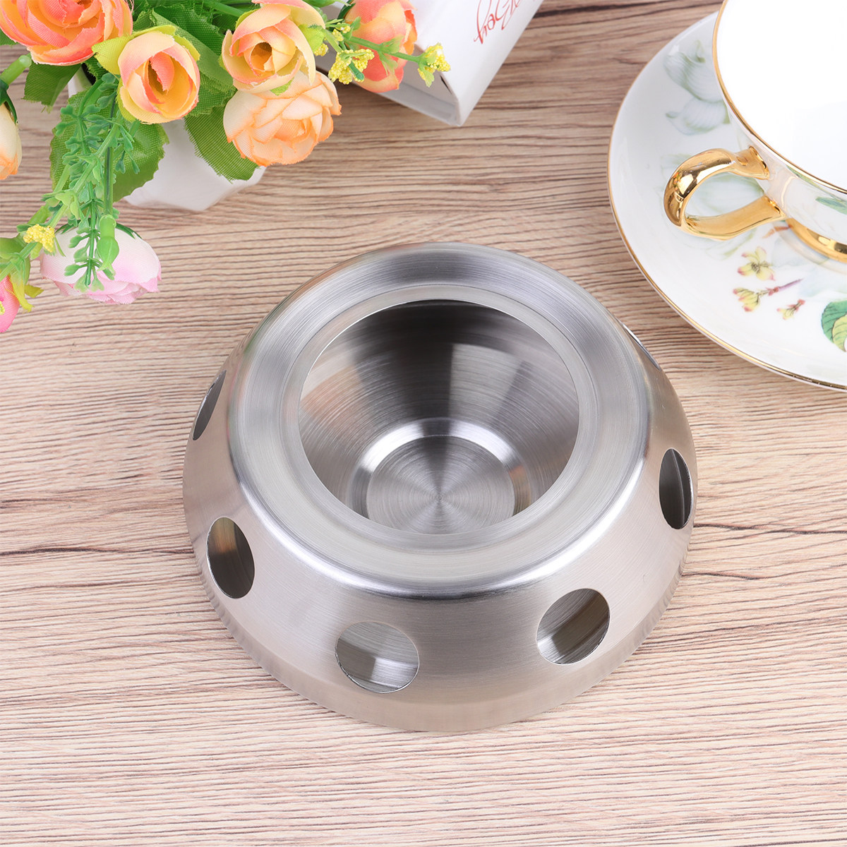 多用途ステンレス製ティーヒーターホルダー、キャンドルスティッ - Coffee Tea Warmer のレビューと価格