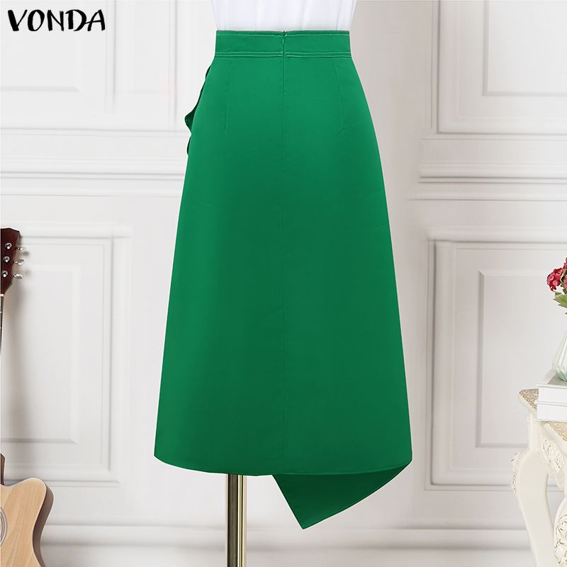 VONDA プラスサイズ 5XL エレガントな女性のサテンス - Coffee Plus Tea のレビューと価格