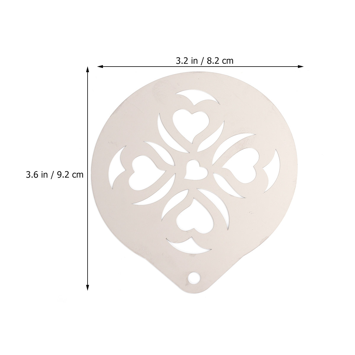 コーヒーアートステンシル型 カプチーノテンプレート デコレー - Coffee Stencil Art のレビューと価格