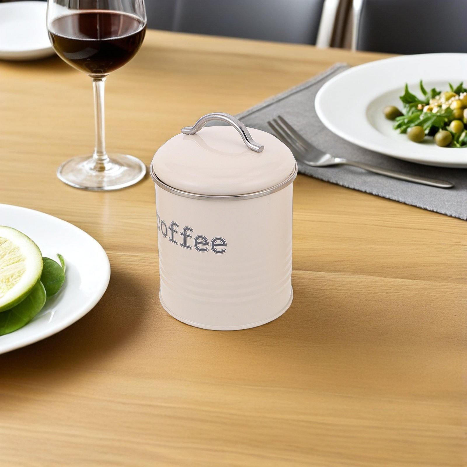 3個セット 密閉コーヒー豆容器セット 気密茶葉砂糖キャニスタ - Coffee Tea Sugar Container Set のレビューと価格